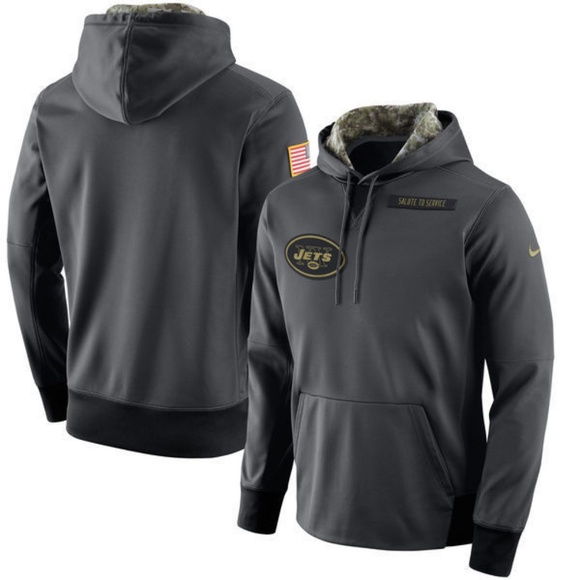 fake salute to service hoodie